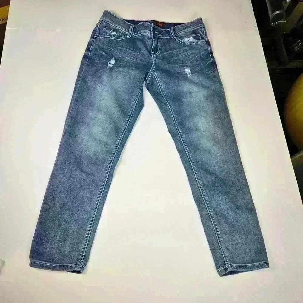 Peoples Liberation Denim Crop Jean Size 7/8